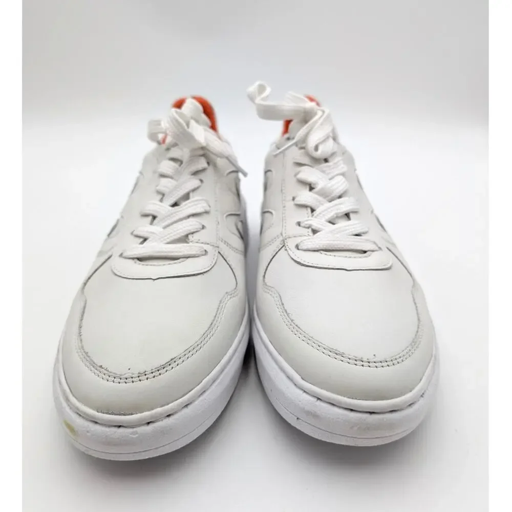 Sandro Moscoloni Lapa Low Top Leather Sneaker Shoes Men's White Size US10D EU43